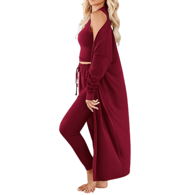 3 Piece Lounge Sets For Women Airport Travel Vacation Outfits