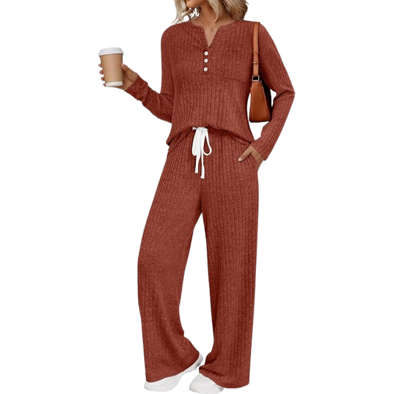 Womens 2 Piece Lounge Sets Matching Airport Travel Outfits