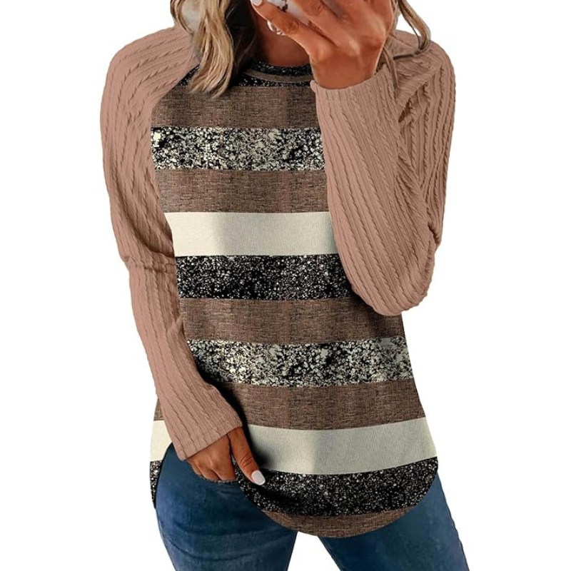 Sweatshirt For Women Long Sleeve Shirts Crewneck Sweaters Fall Fashion Outfits