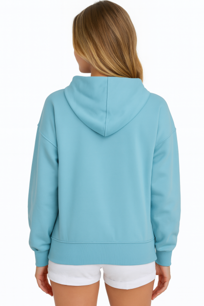 Zip Up Y2K Hoodie Casual Long Sleeve Sweatshirt Hoodie With Pockets