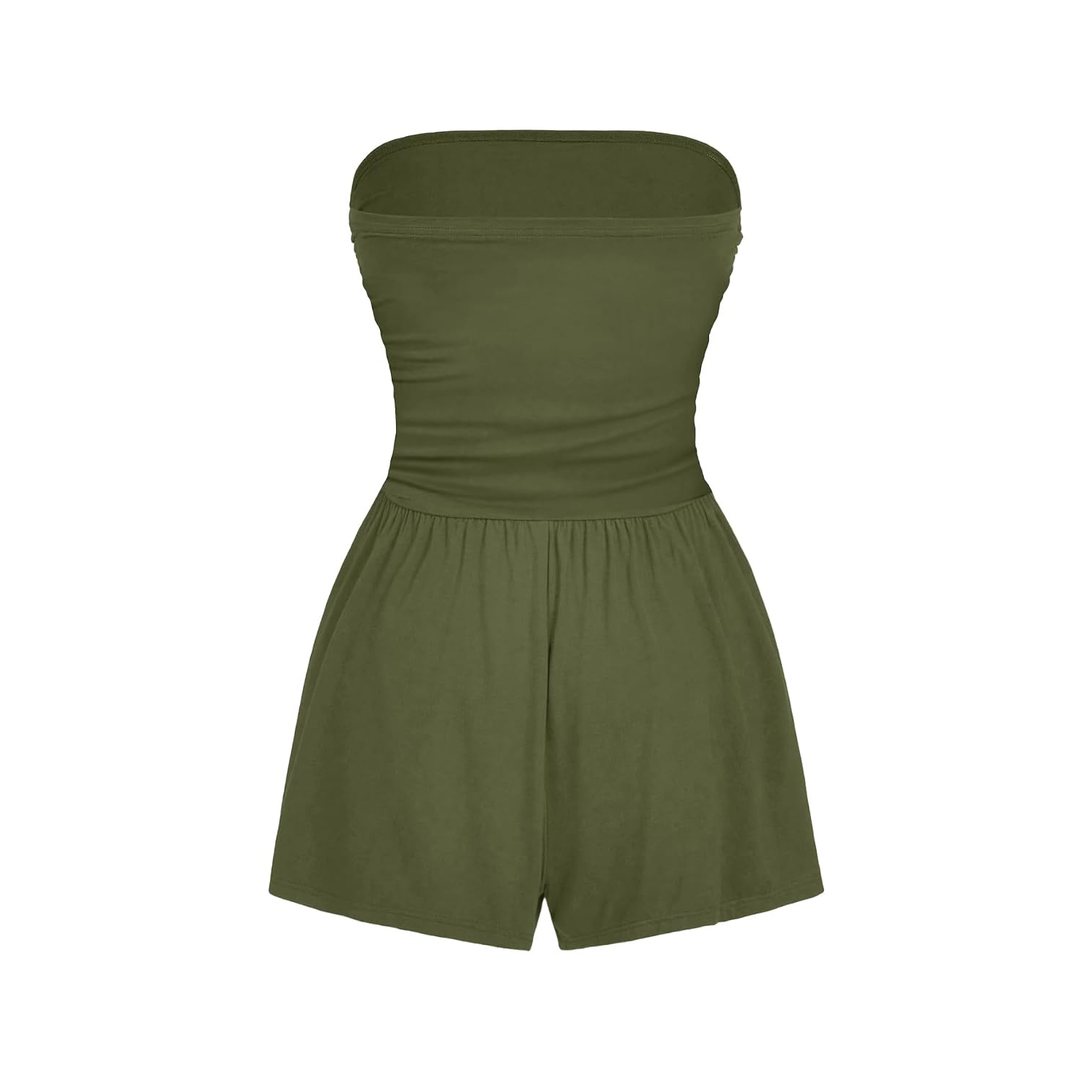 Strapless Sleeveless Jumpsuit Romper For Women
