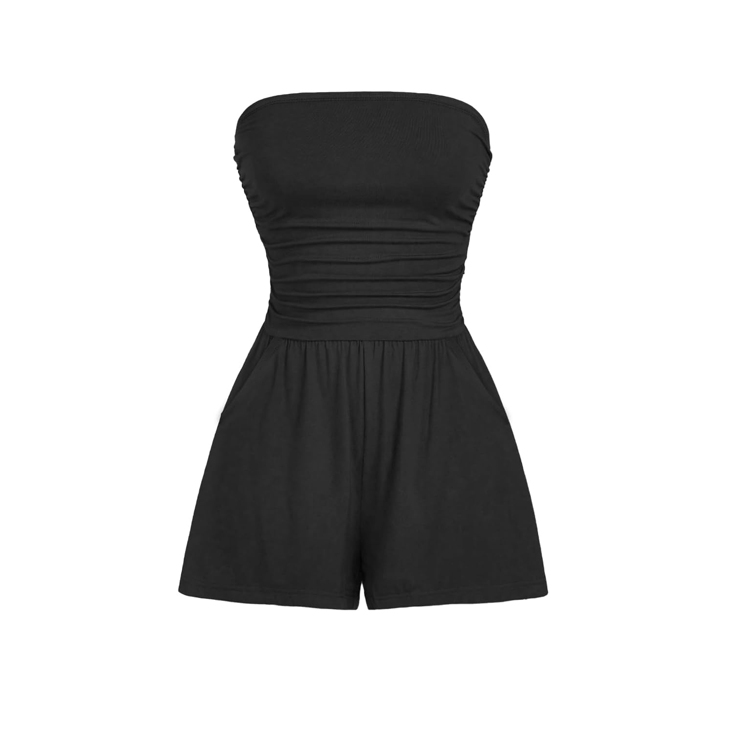 Strapless Sleeveless Jumpsuit Romper For Women
