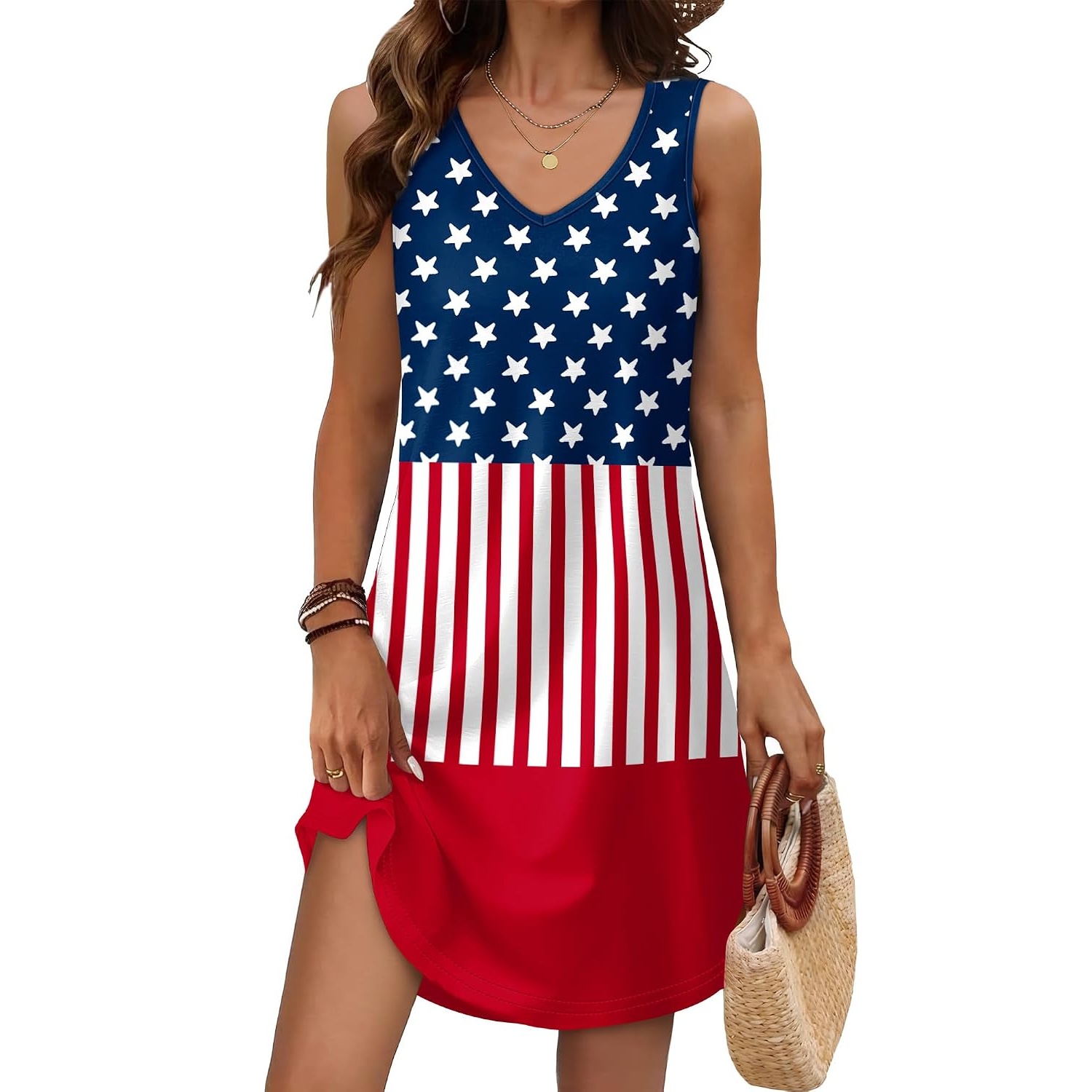 Summer Loose Sleeveless Dress For Women