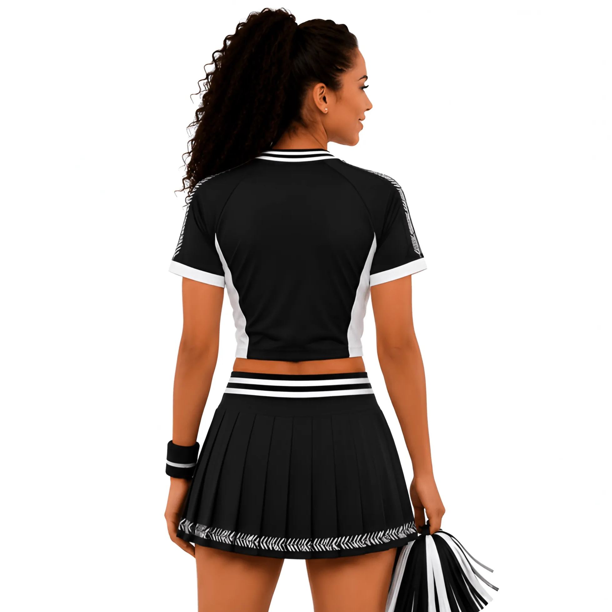 FIFA 2026 Zealand Football Themed Two Piece Skirt Set For Women