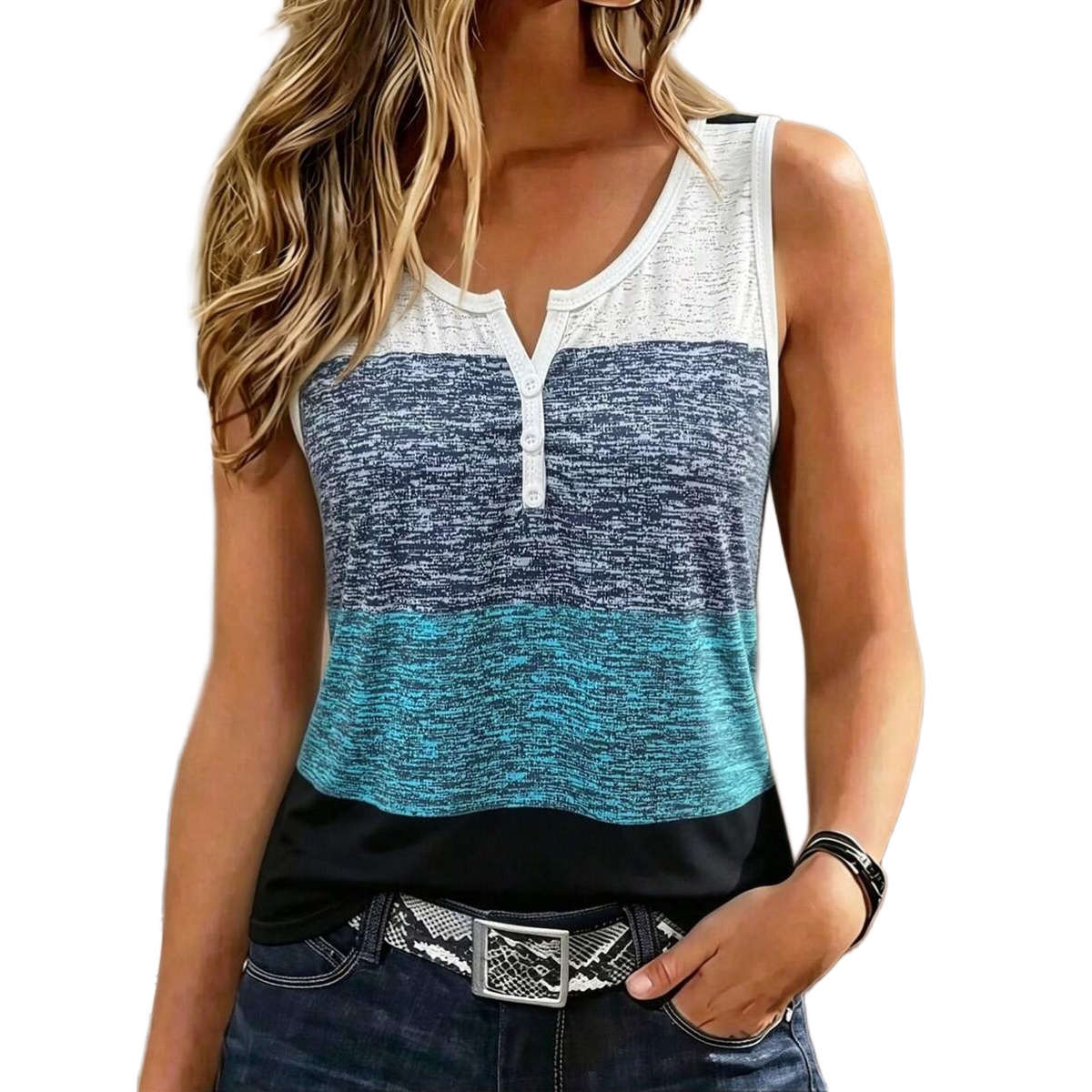 Casual Sleeveless Tank Top For Women