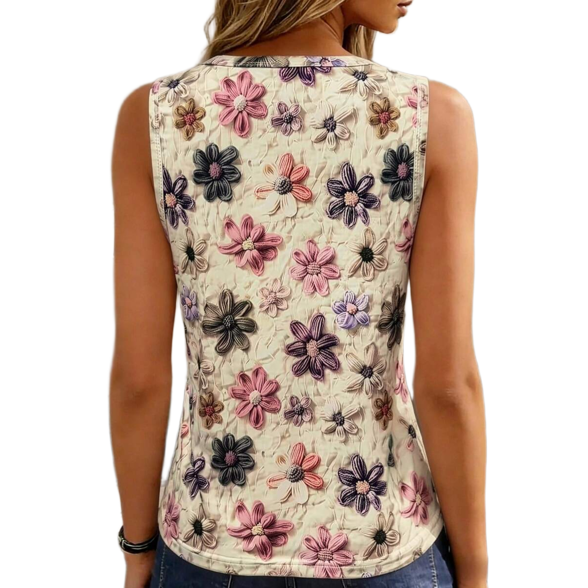 Casual Sleeveless Tank Top For Women
