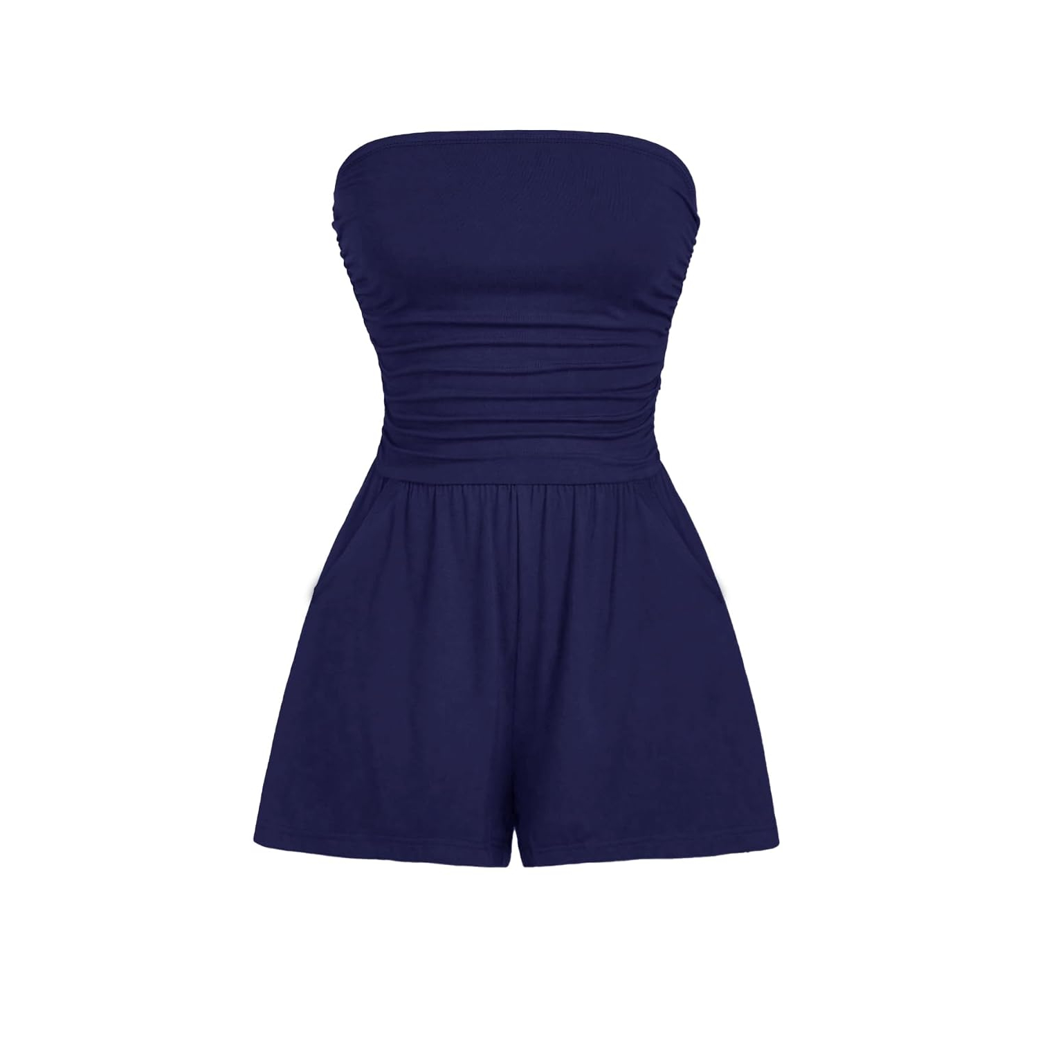 Strapless Sleeveless Jumpsuit Romper For Women