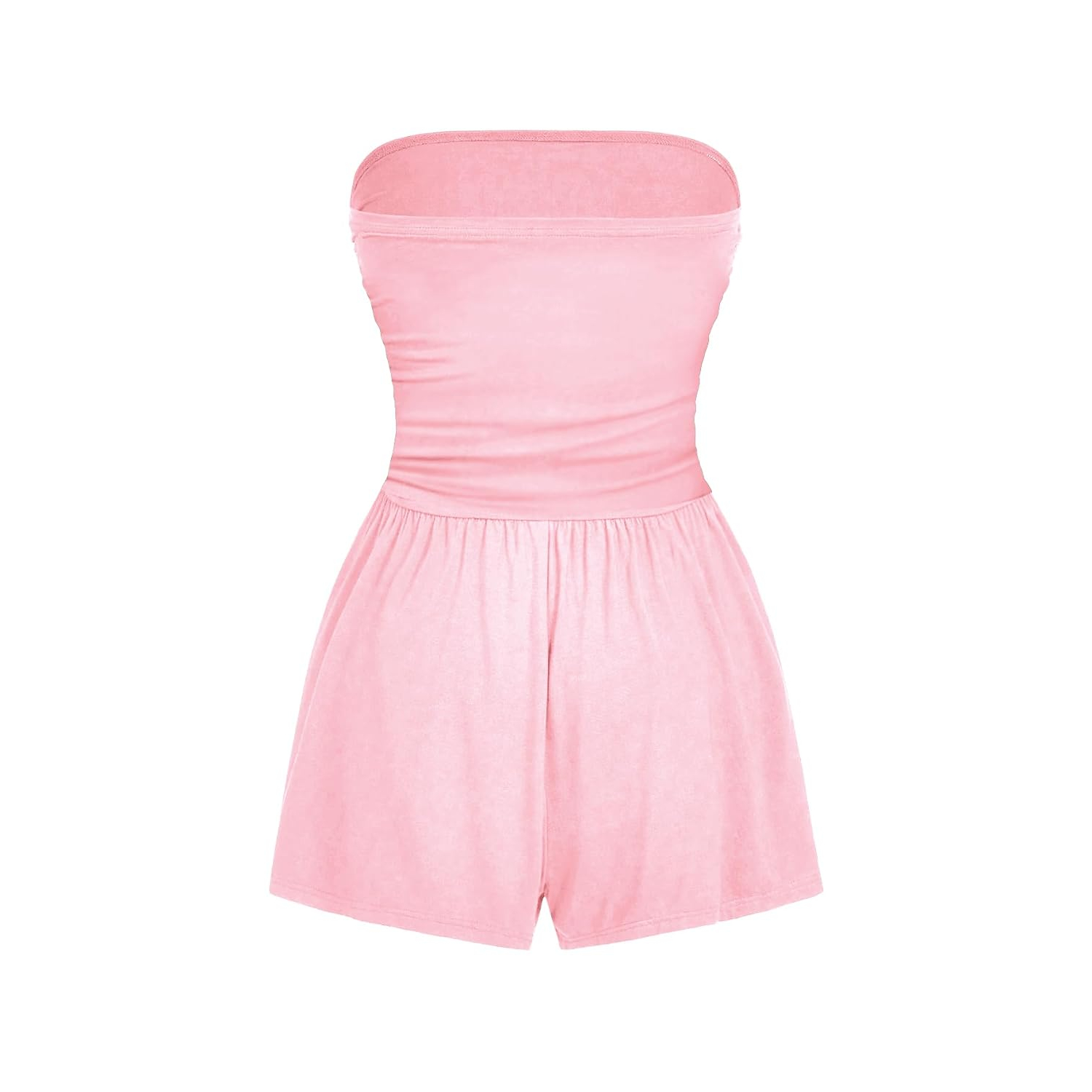 Strapless Sleeveless Jumpsuit Romper For Women