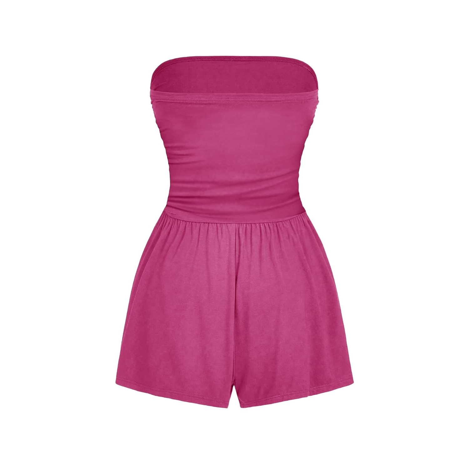 Strapless Sleeveless Jumpsuit Romper For Women