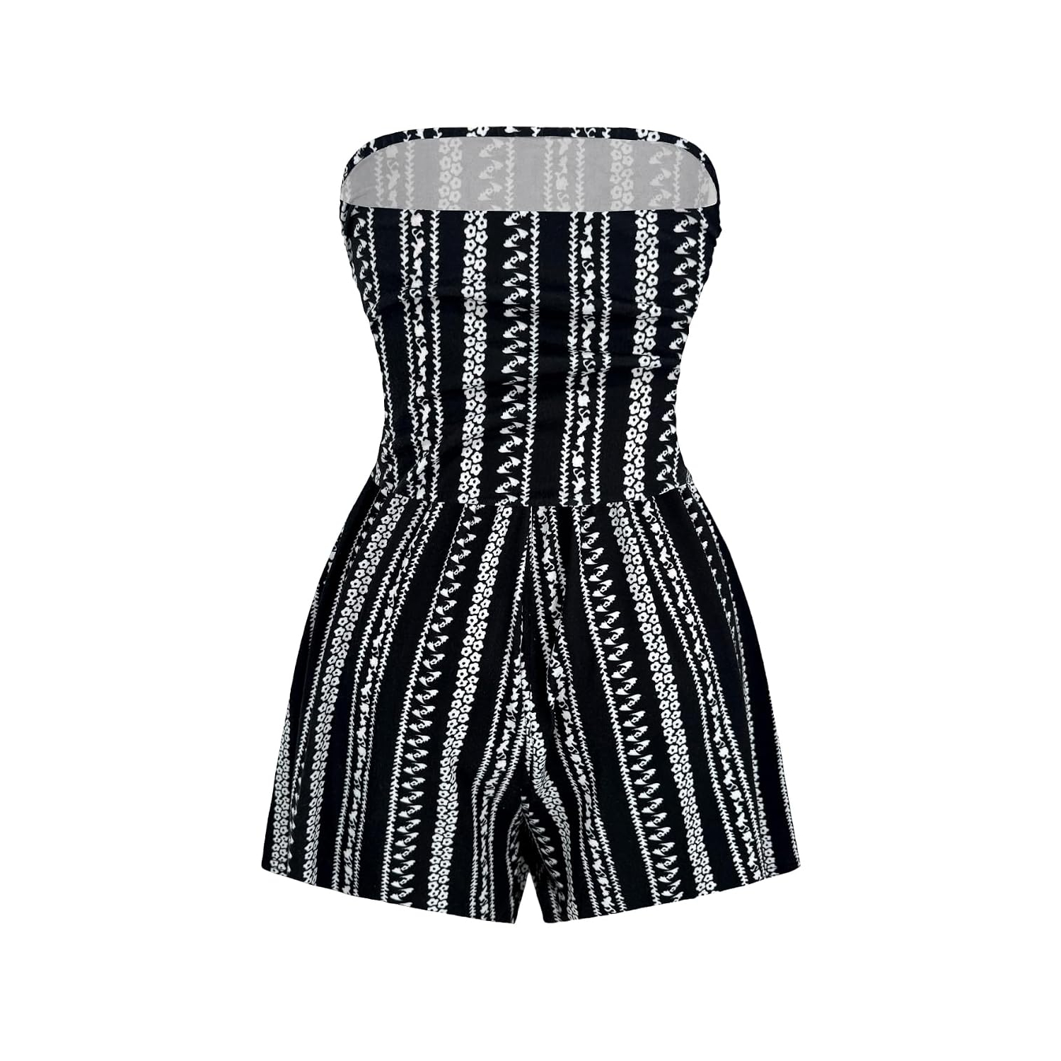Strapless Sleeveless Jumpsuit Romper For Women
