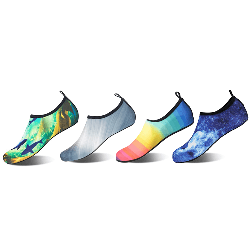 Aqua Socks Multi-Color-Plantar Socks