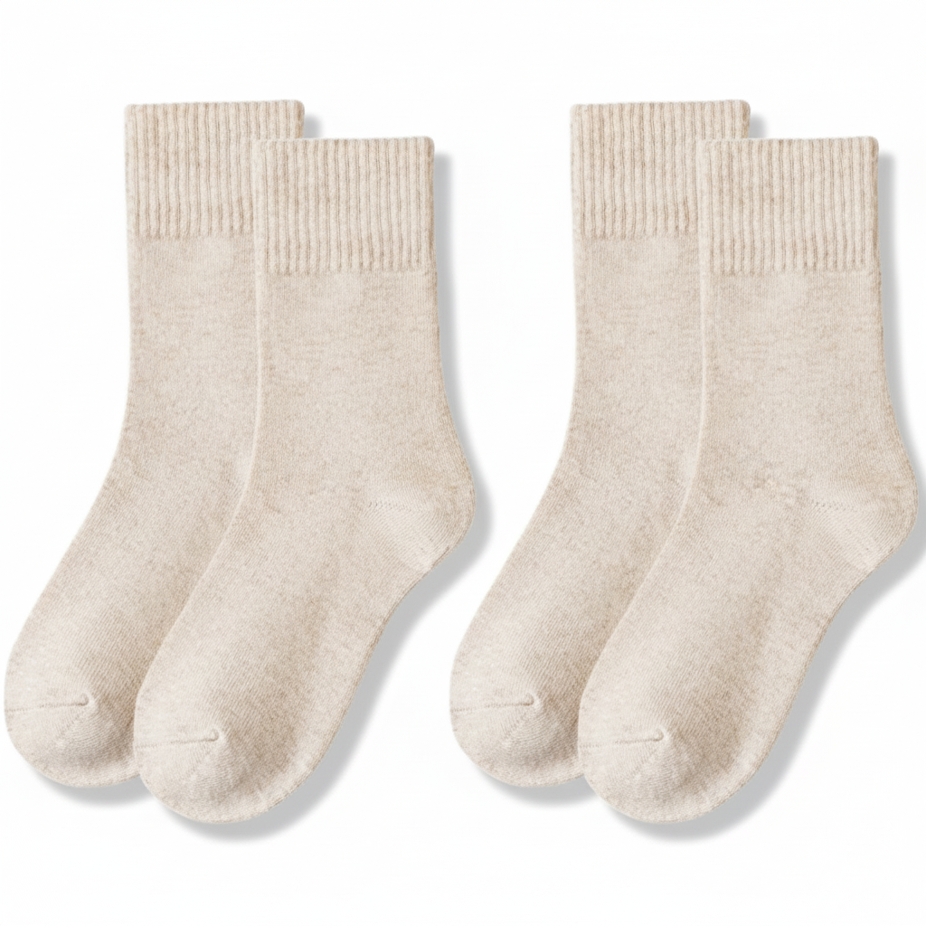 Pack Of 2 Bamboo Mini Crew Socks2 Pairs Of Bamboo Mini Crew Socks For Women - Image 5