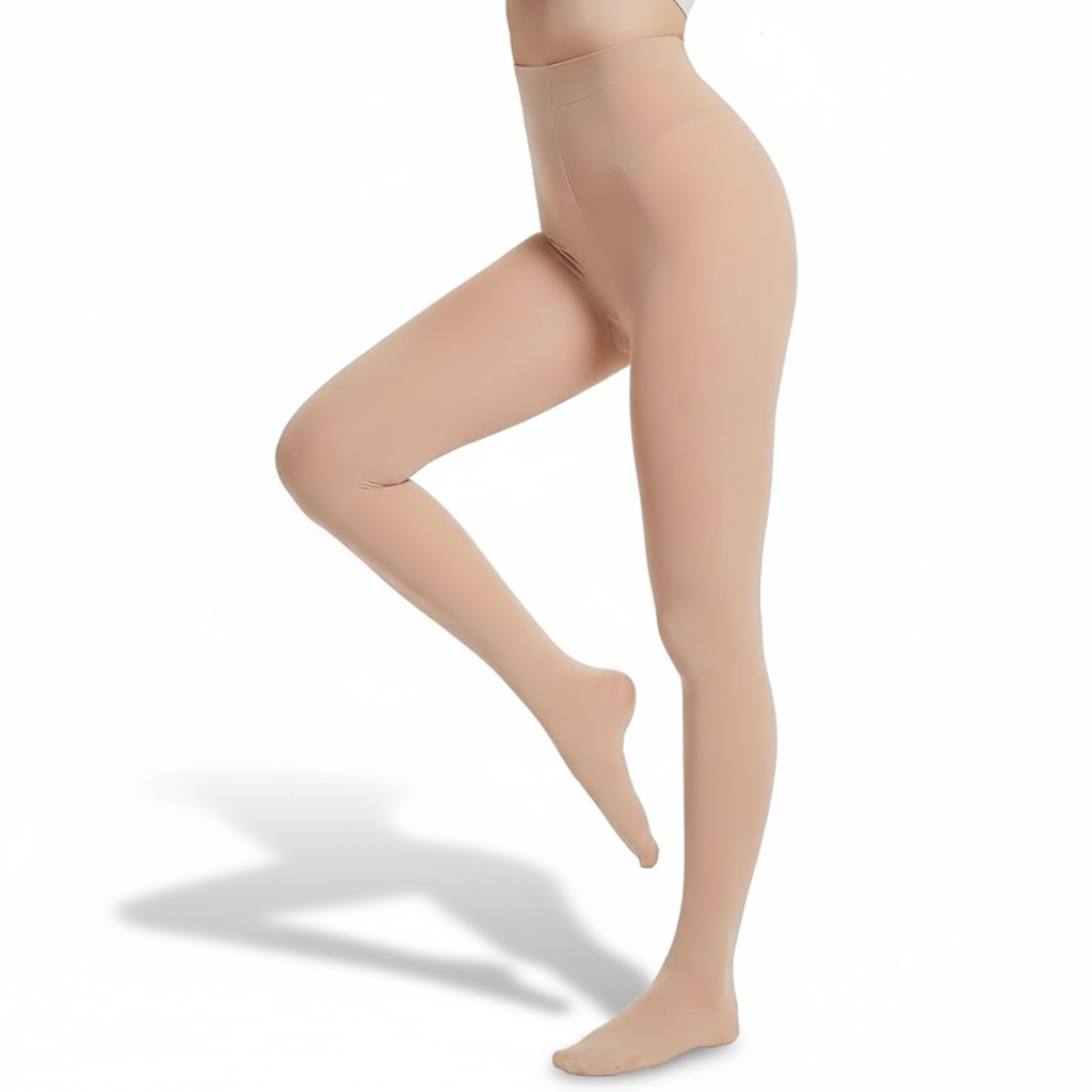 Women 80D Opaque Tights With High Waist And Footed Design80D Opaque Tights With High Footed Design For Women - Image 9