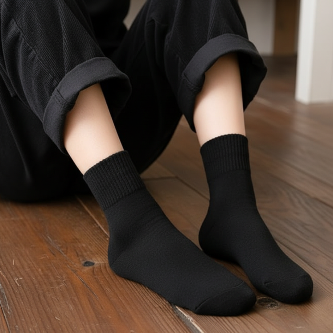 Pack Of 5 Bamboo Mini Crew Socks5 Pairs Of Bamboo Mini Crew Socks - Image 5