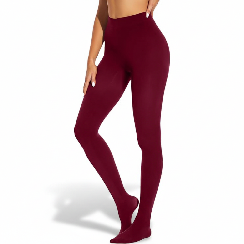 Women 80D Opaque Tights With High Waist And Footed Design80D Opaque Tights With High Footed Design For Women - Image 6