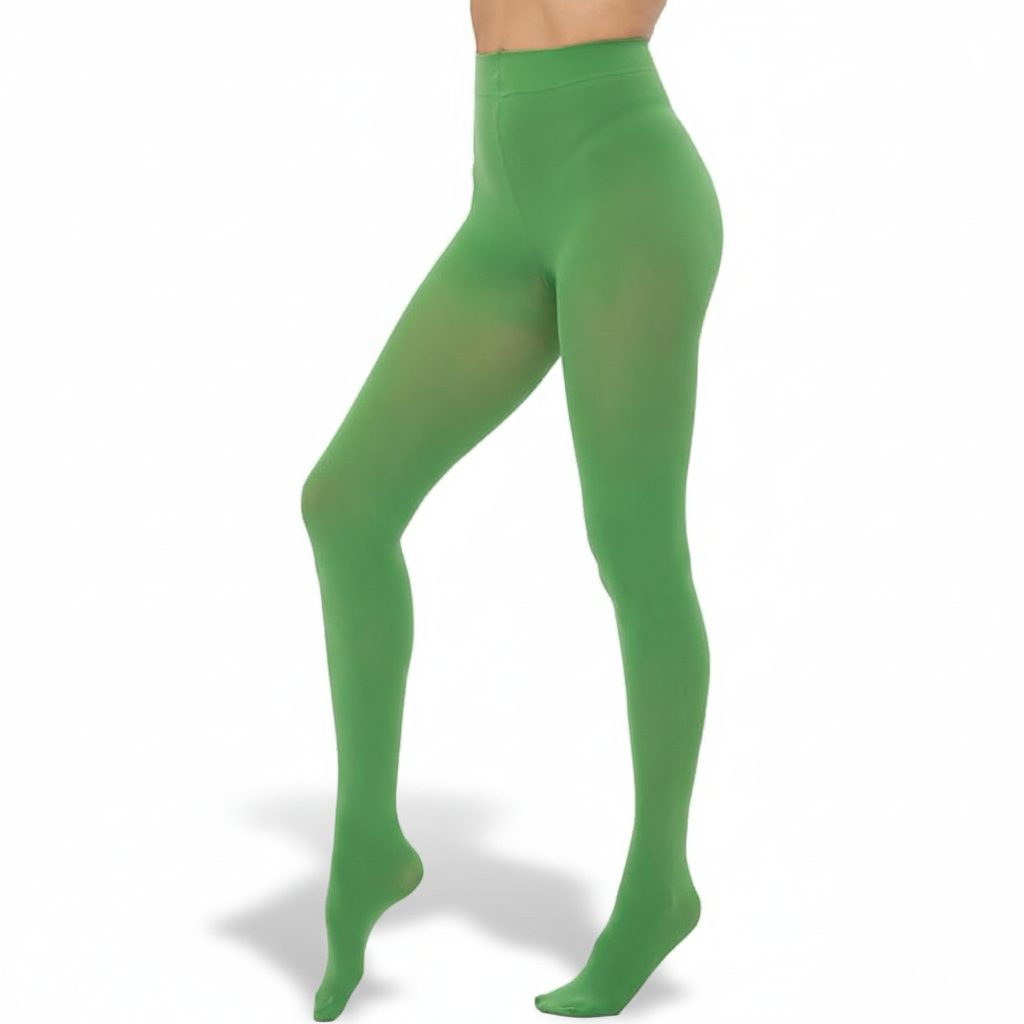 80D Opaque Tights With High Footed Design For Women