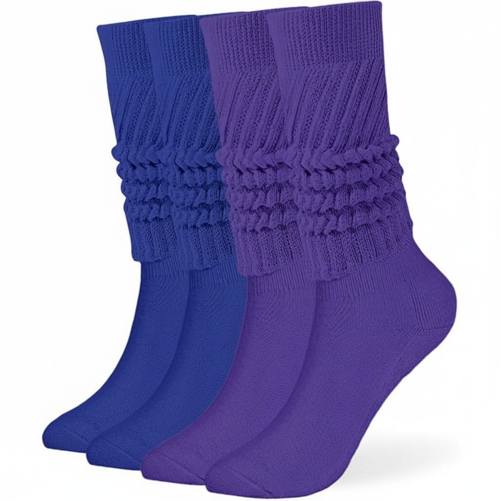 Slouch Socks for Women with Extra Long Knit DesignSlouch Socks For Women With Extra Long Knit Design - Image 11