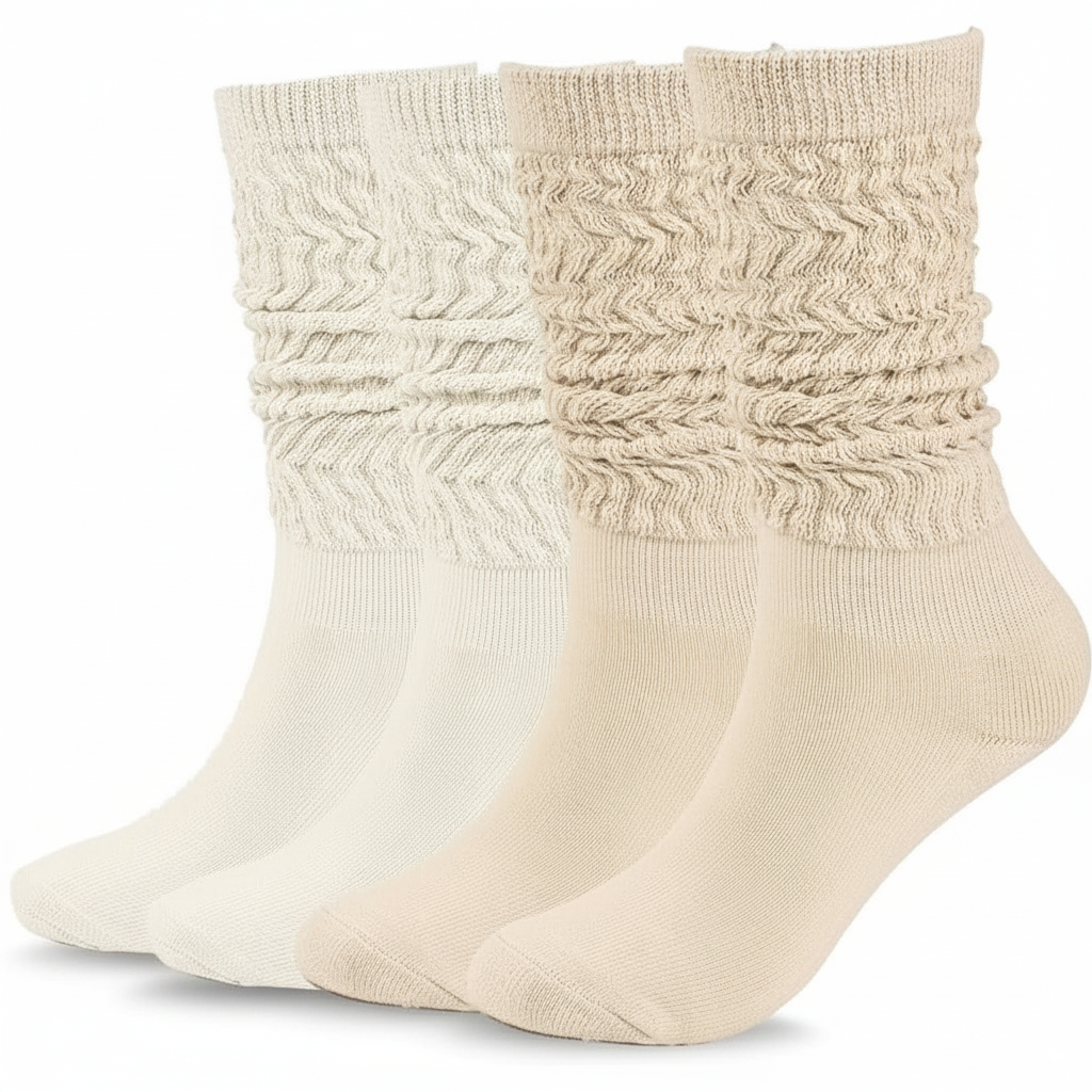 Slouch Socks for Women with Extra Long Knit DesignSlouch Socks For Women With Extra Long Knit Design - Image 12