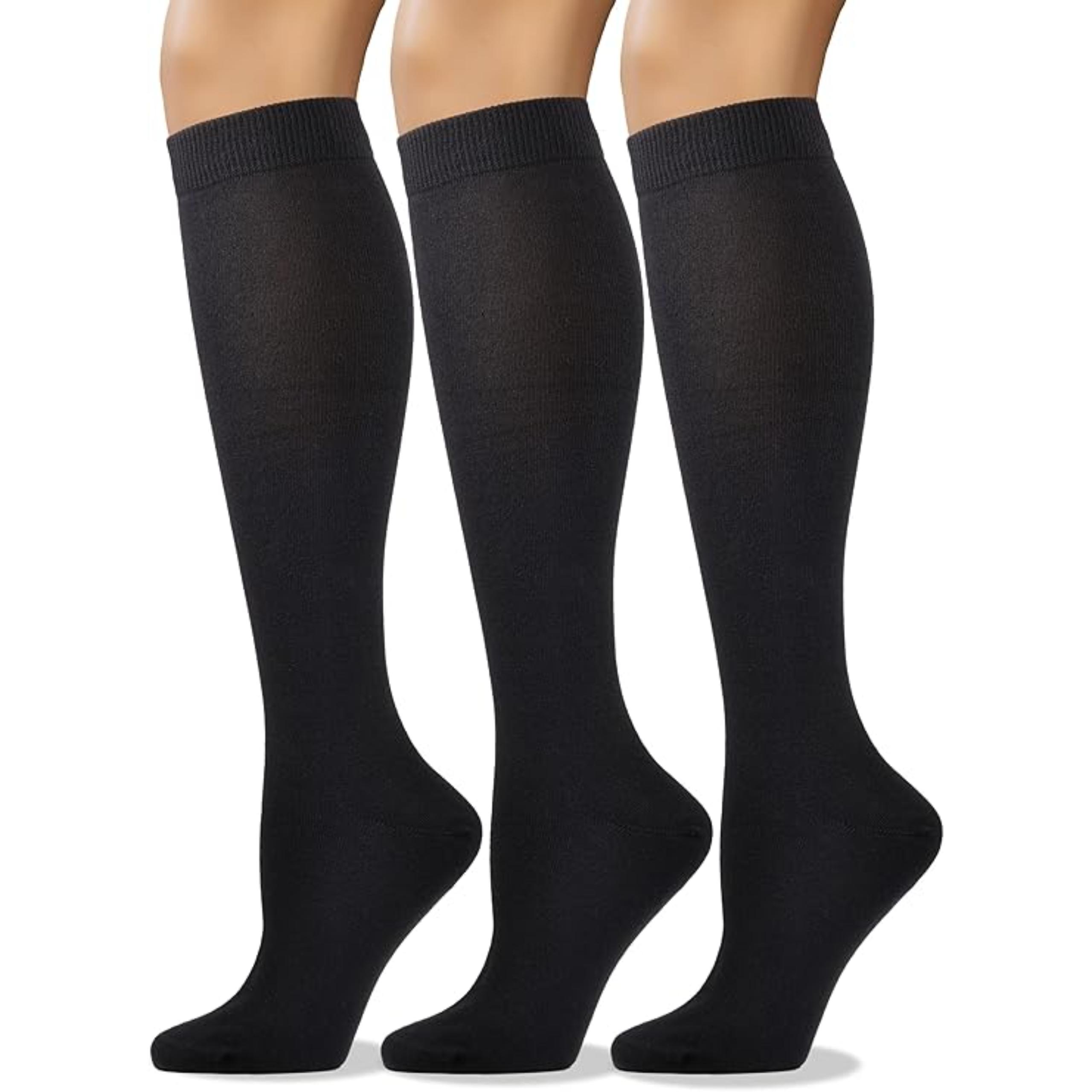 Women Soft Combed High Long Seamless Socks