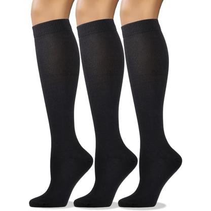 Women Soft Combed High Long Seamless Socks