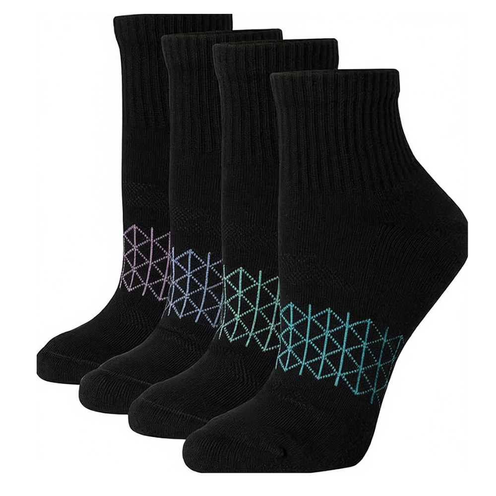 Pack of 4 Absolute Active Comfort Socks
