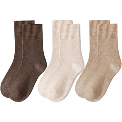 Pack Of 3 Bamboo Mini Crew Socks