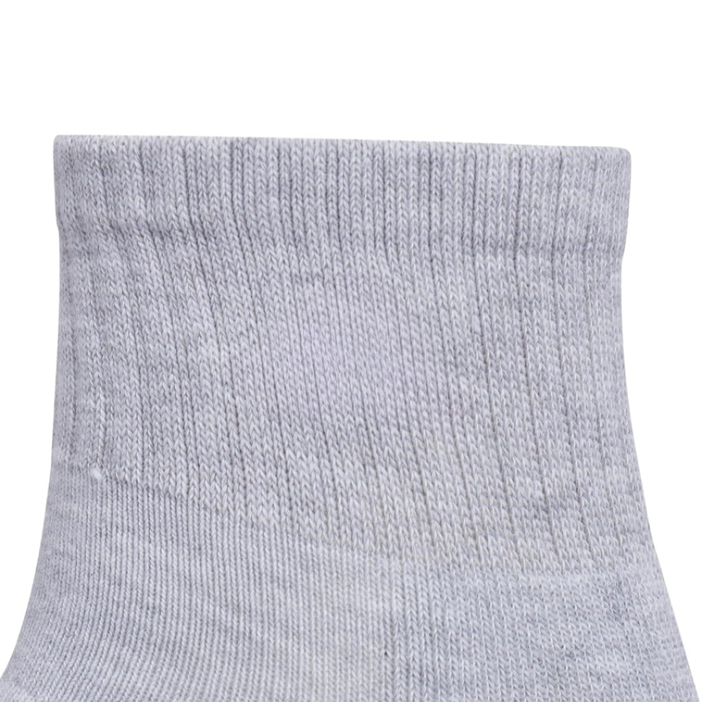 5 pair Women Athletic Cushioned Quarter Socks With Arch Compression