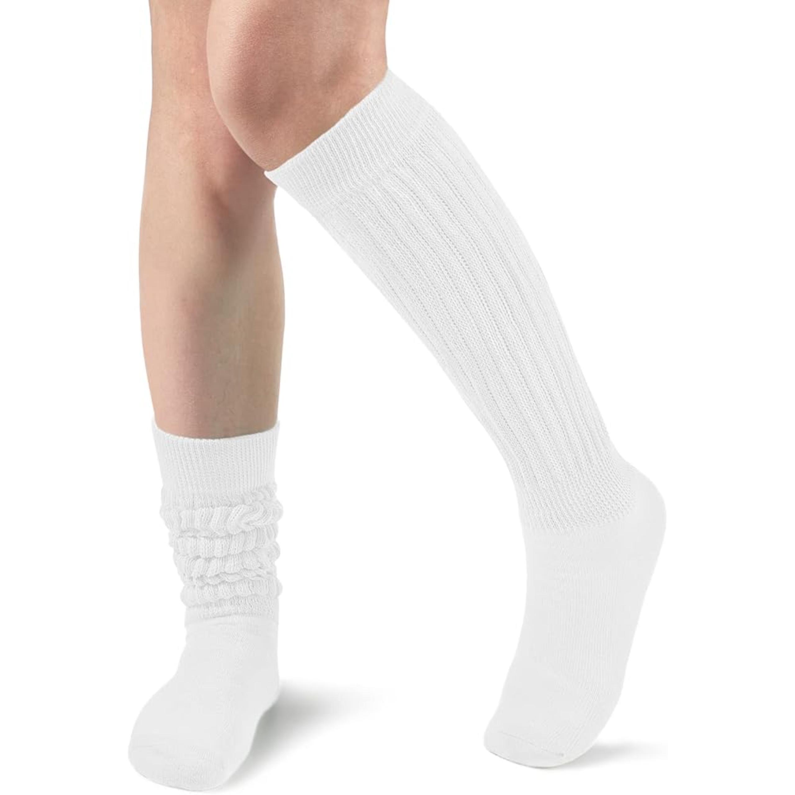 Women Knit Slouch SocksKnit High Boot Long Tube Scrunch Sock For Woman - Image 15