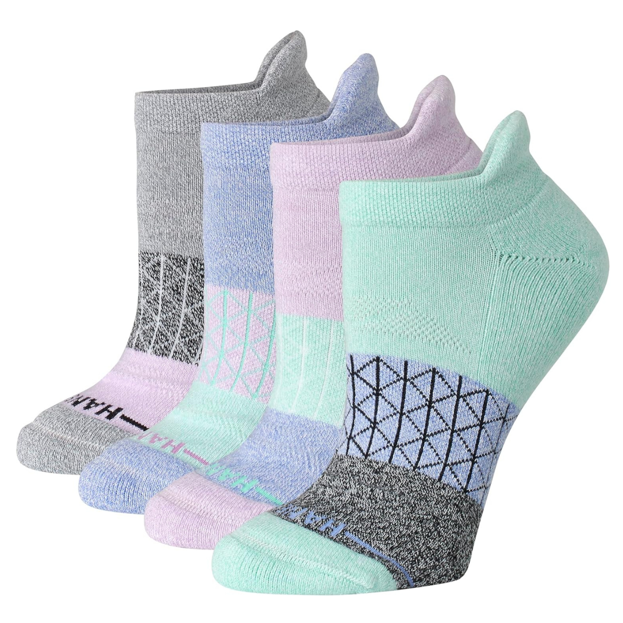 4 Pack Active Cushioned Socks For Women