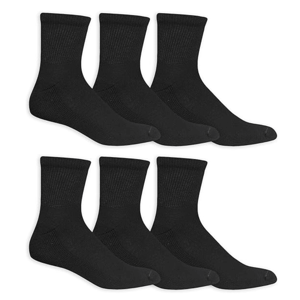 6 Pairs Soft And Flexible Orthopedic Socks For Everyday Wear-Plantar Socks