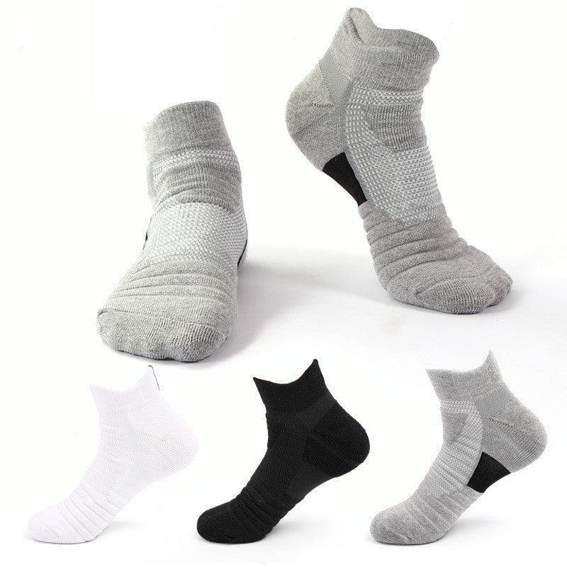 3 Pairs Thick Ankle Sports Socks For Men-Plantar Socks