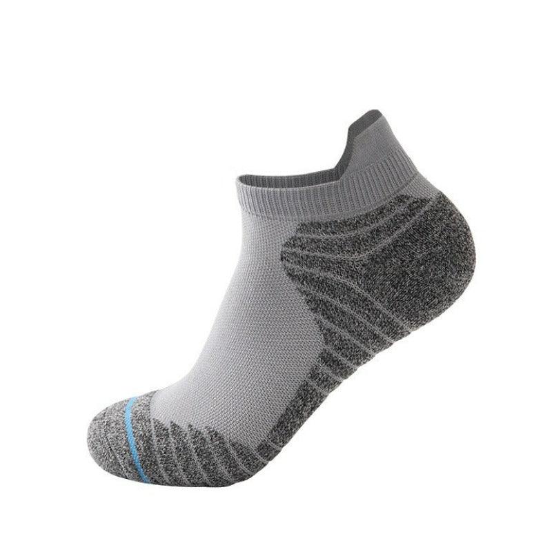 4 Pairs Breathable Ankle Socks For Men-Plantar Socks4 Pairs Breathable Ankle Socks For Men - Image 4
