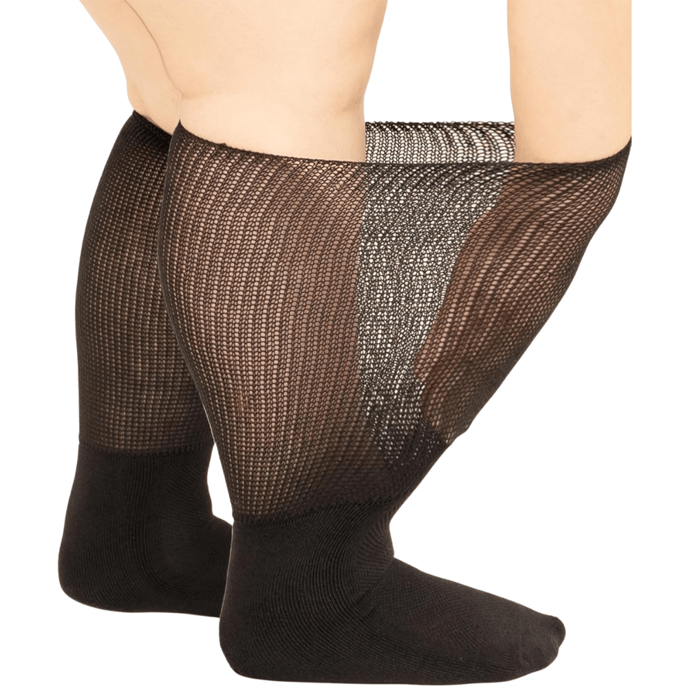 Extra Wide Stretch Comfort Neuropathy Socks-Plantar Socks