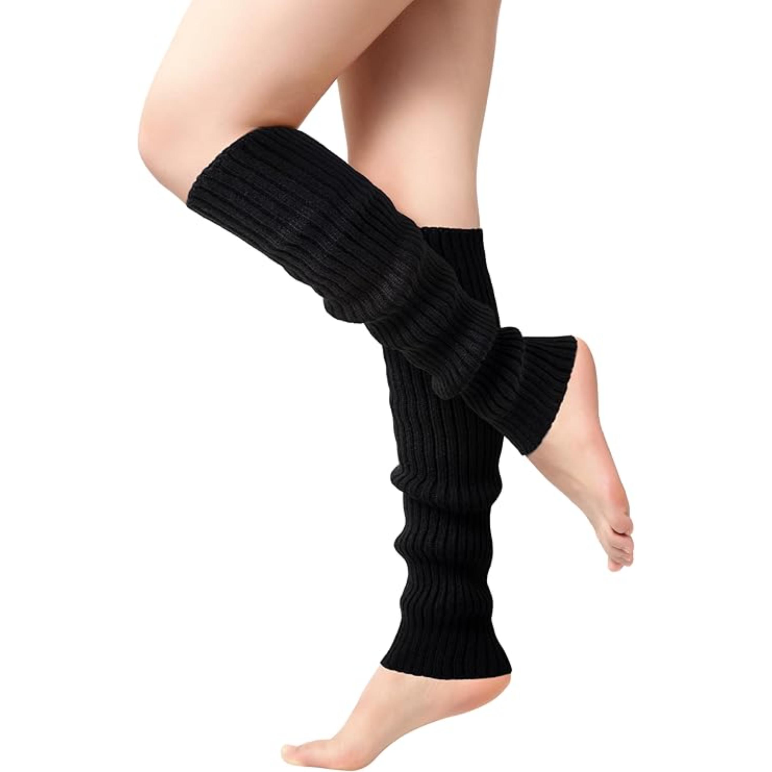 Soft Knitted Warmers For Women With 80s Retro Look