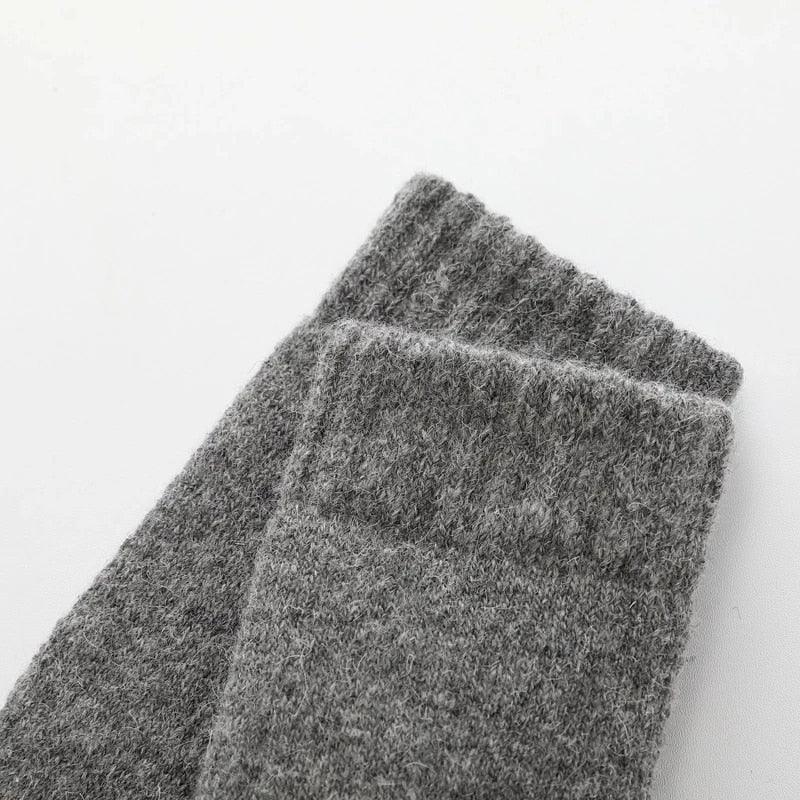 Warm Winter Socks | Thermal Merino Wool Socks For Men - Pack Of 5-Plantar Socks