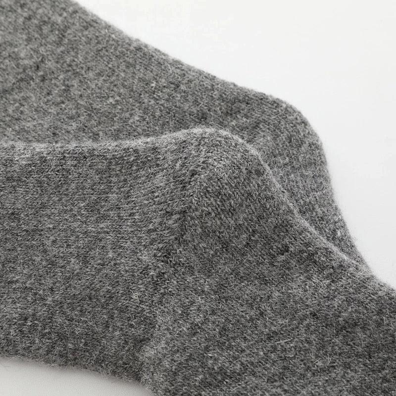 Warm Winter Socks | Thermal Merino Wool Socks For Men - Pack Of 5-Plantar Socks