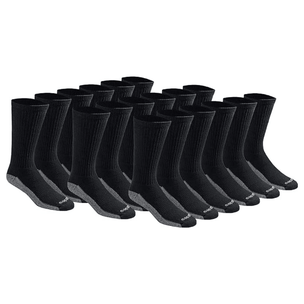 18 Pair Cushioned Socks - Comfort and Everyday Wear-Plantar Socks