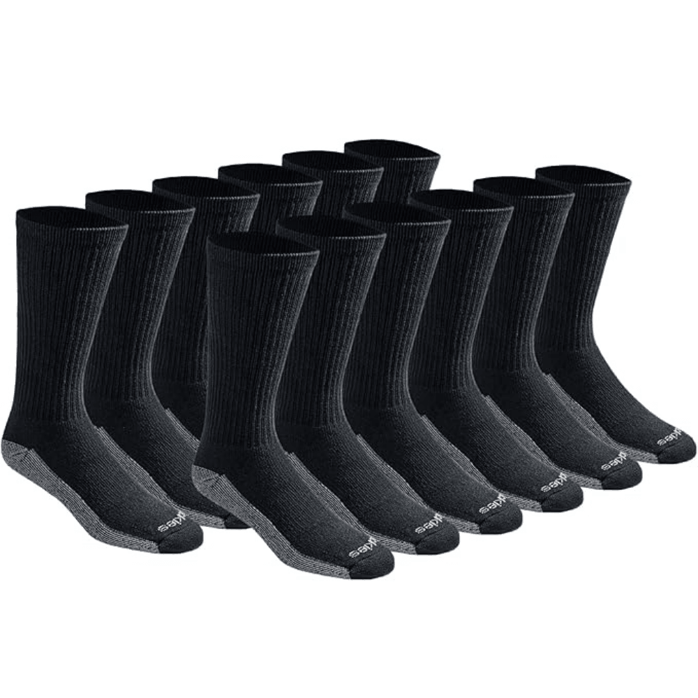 12 Pairs Flexible Cushioned Socks For Everyday Activities-Plantar Socks