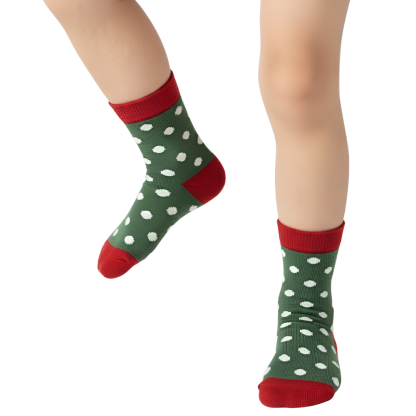5 Pairs Of Christmas Cartoon Design Socks