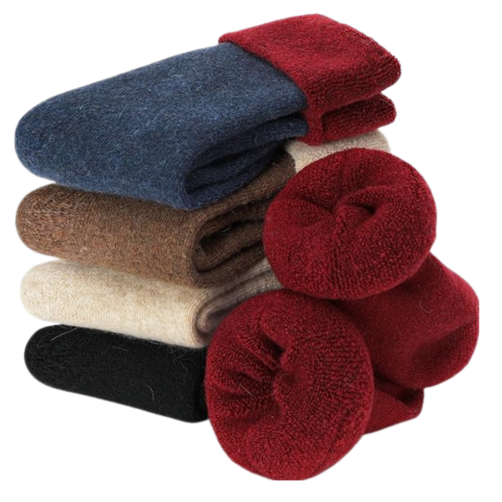 Patterned Blend Crew Style Boot Socks5 Pair Of Patterned Blend Crew Style Boot Socks - Image 10