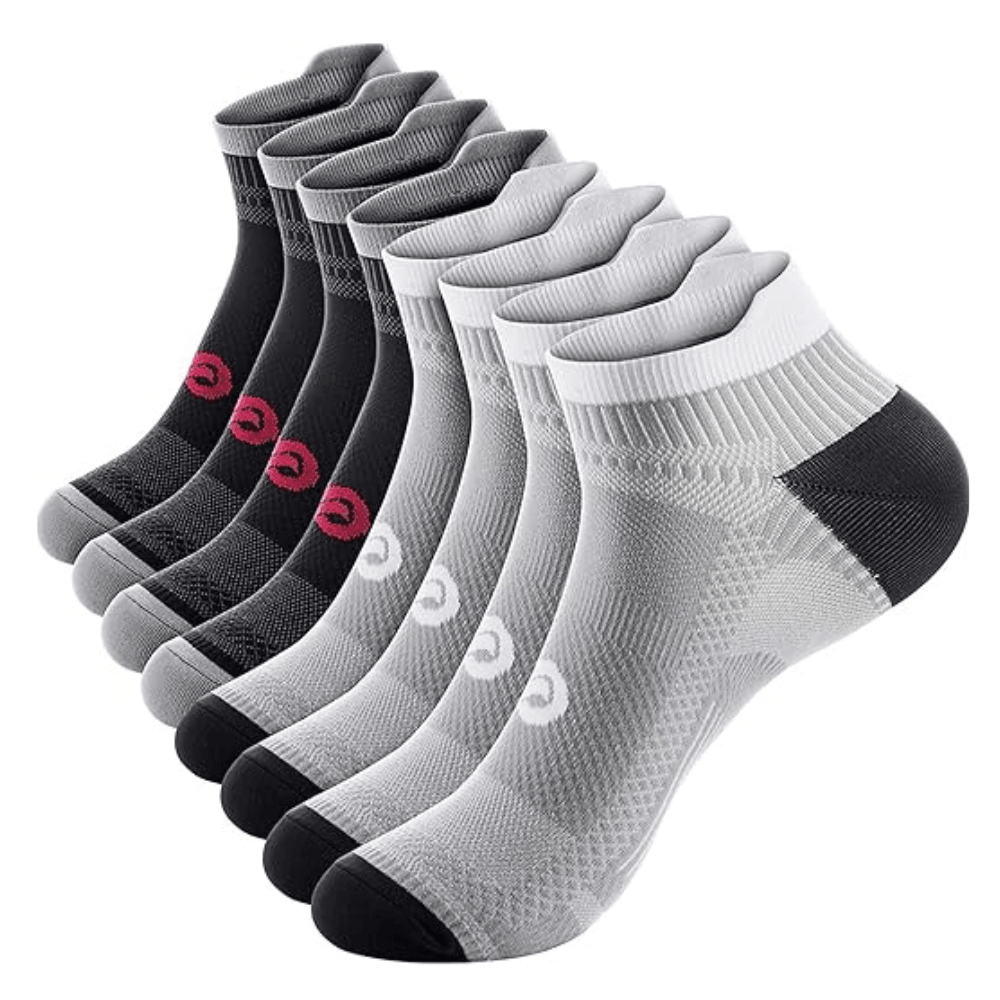 4 Pair Orthopedic Compression Socks – Comfort and Performance-Plantar Socks