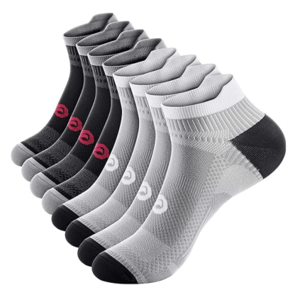 4 Pair Orthopedic Compression Socks – Comfort and Performance-Plantar Socks