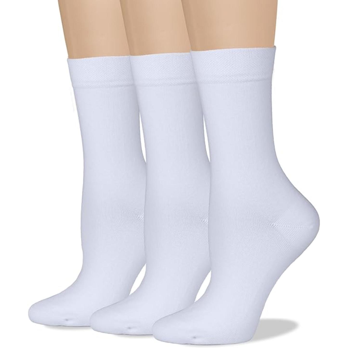 Pack of 3 Women Soft Combed Seamless Socks