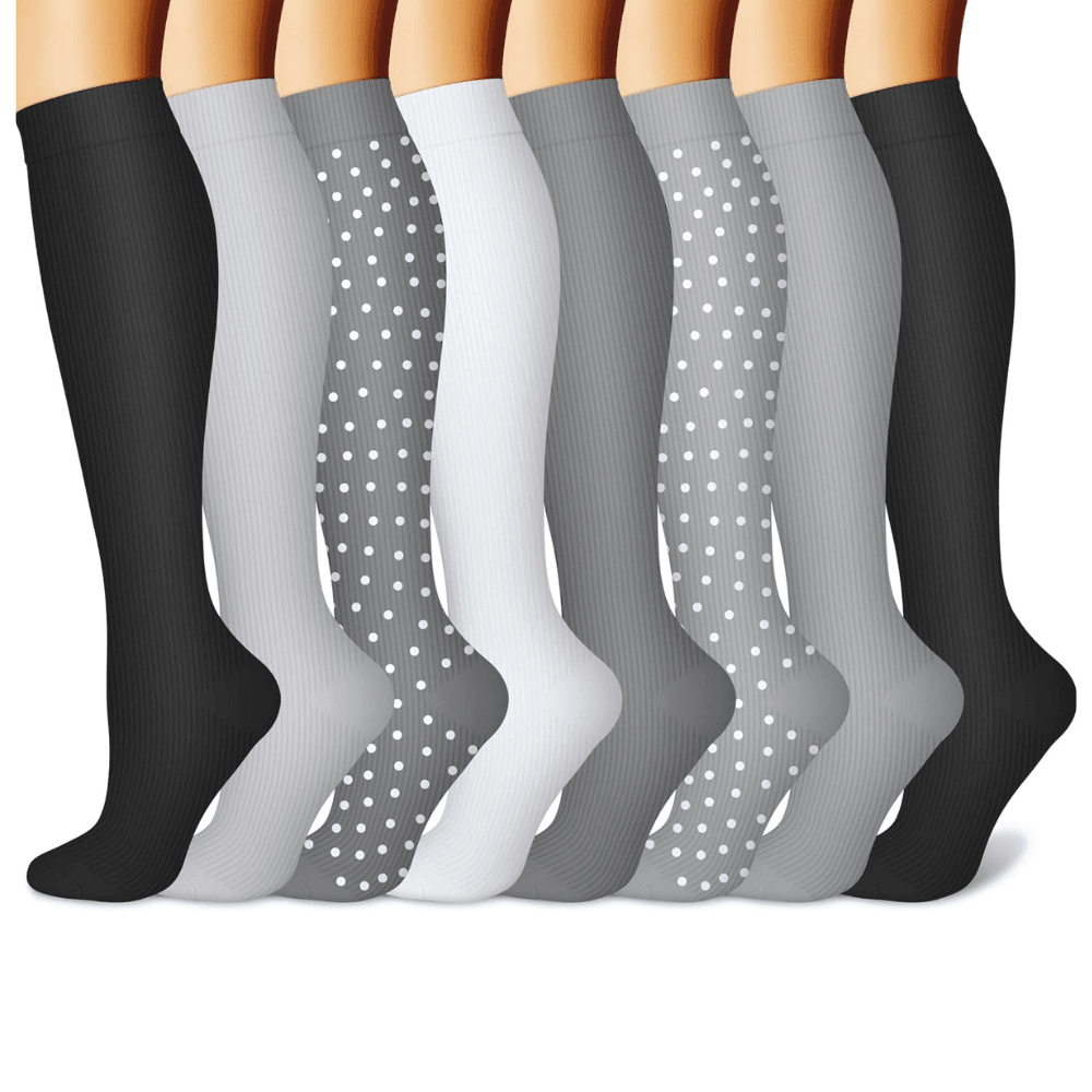 8 Pairs Everyday Comfort Neuropathy Socks-Plantar Socks