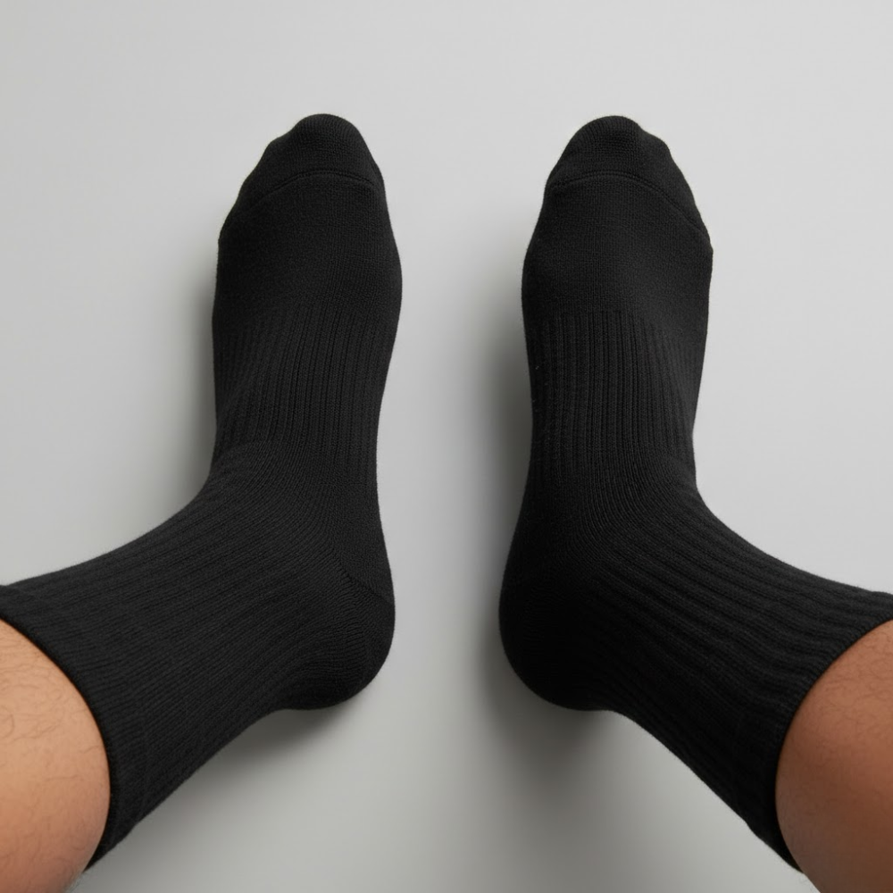 Unisex Cotton Crew Everyday Socks