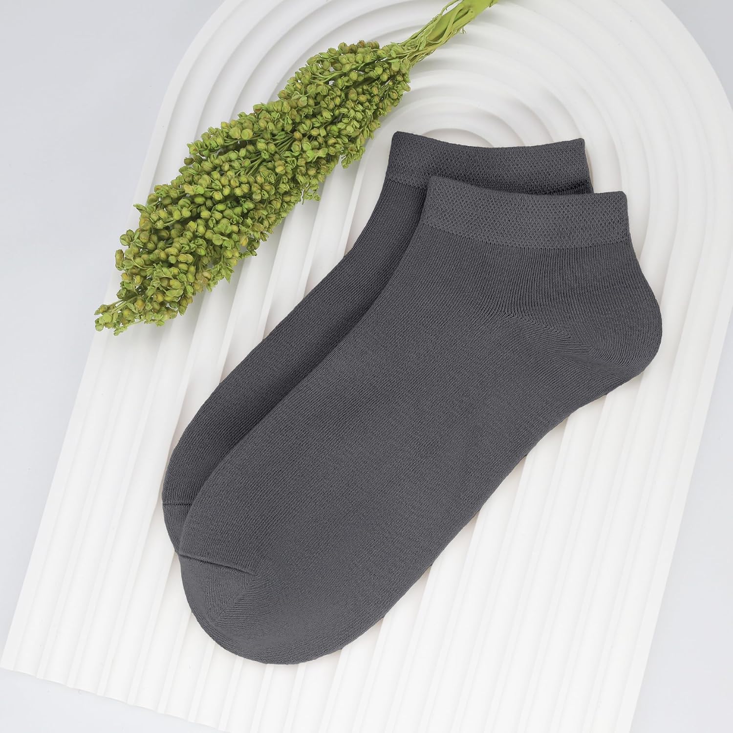 5 Pair Soft Low Cut Socks For Everyday Wear