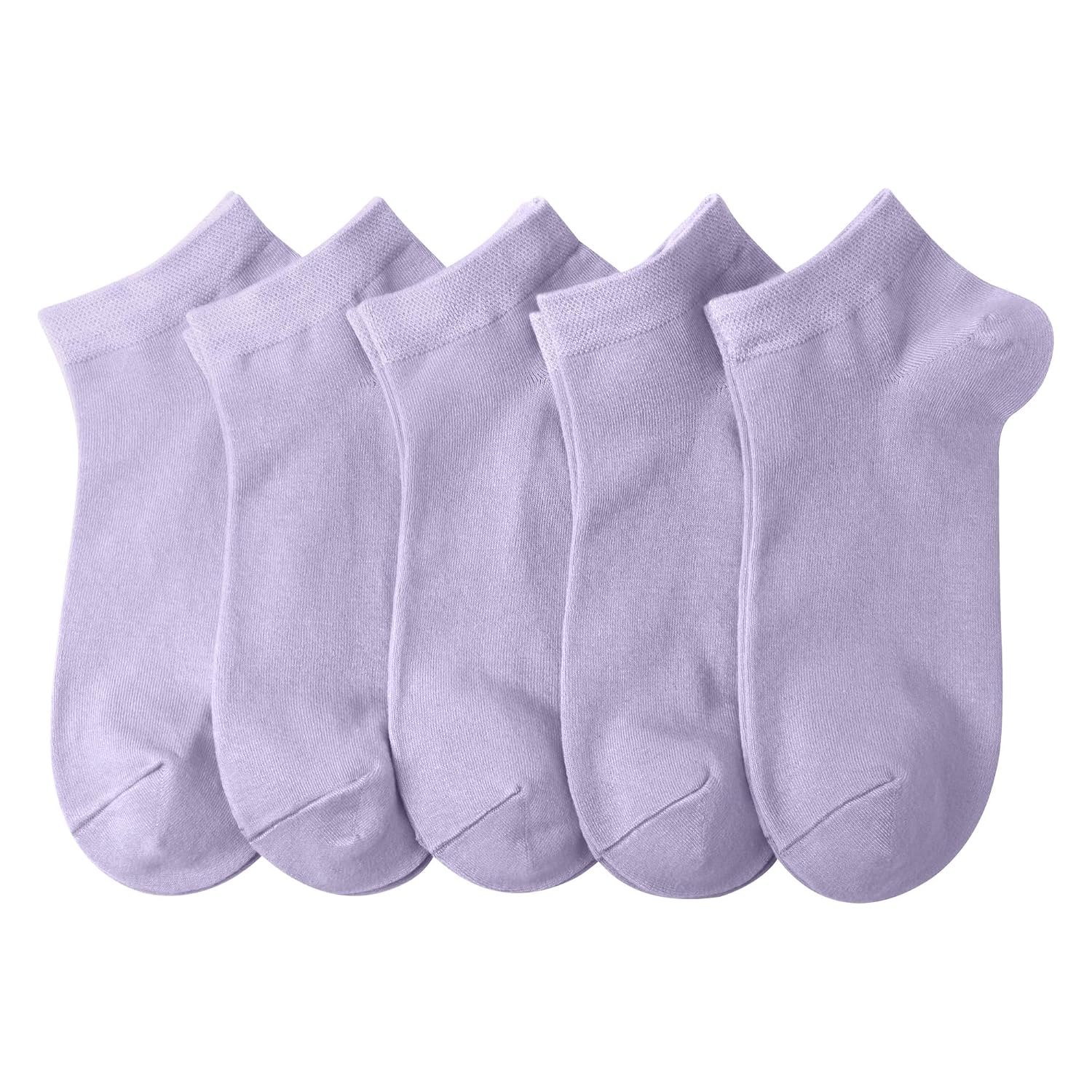 5 Pair Soft Low Cut Socks For Everyday Wear
