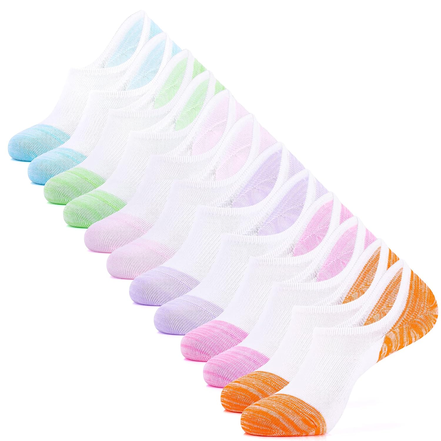 Casual Running Low Cut Athletic No Show Socks For Men