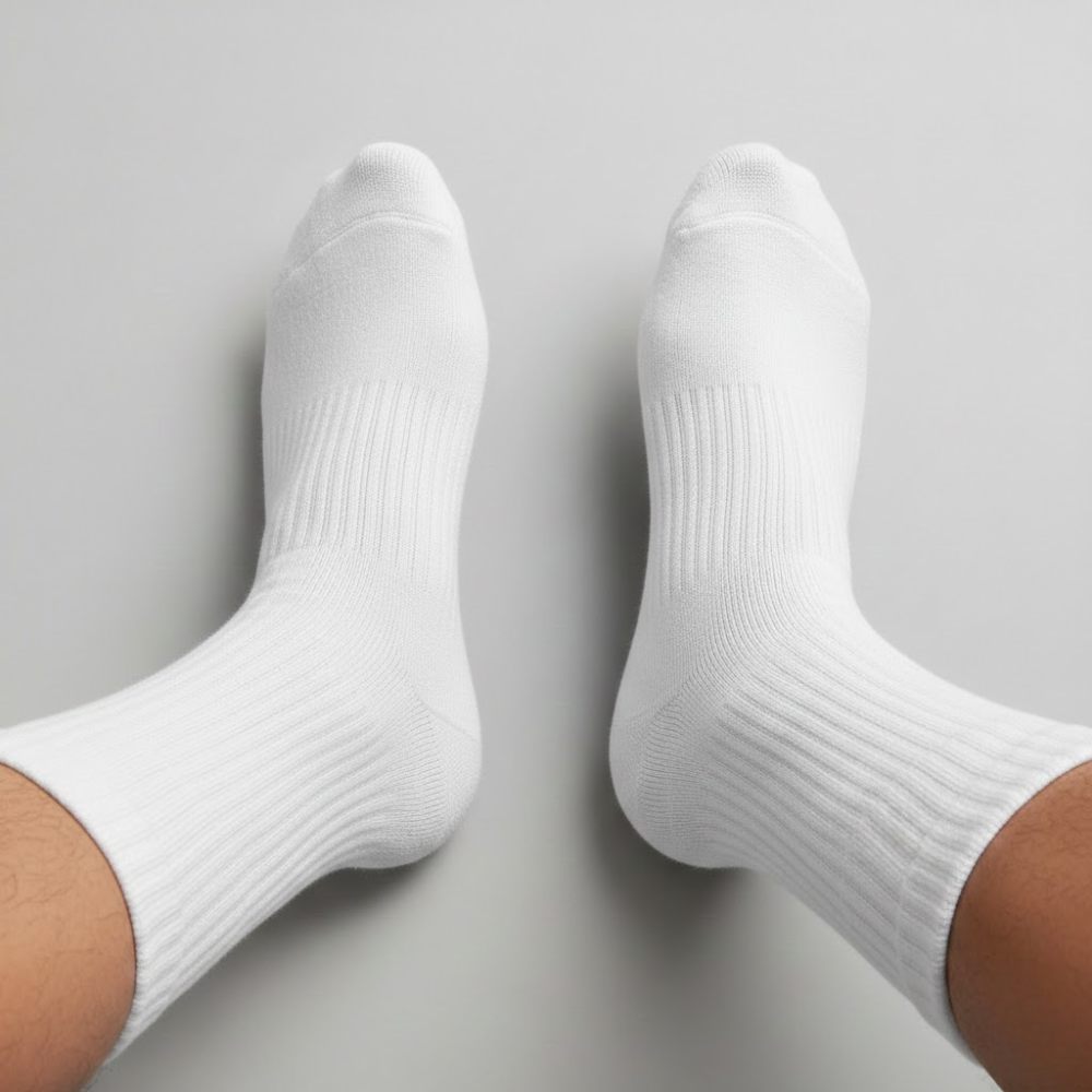 Unisex Cotton Crew Everyday SocksUnisex Cotton Crew Everyday Socks - Image 4