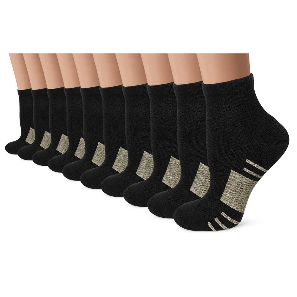 10 Pieces Of Lightweight Design Compression Plantar Socks-Plantar Socks